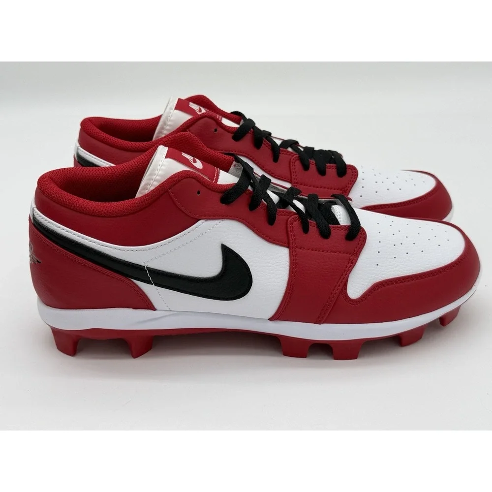 Size 14 *BUY AUTHENTIC* Nike Jordan 1 Retro MCS Low BRED CJ8524-611 No Box Lid